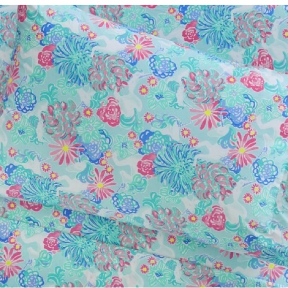 Pottery Barn Bedding Pottery Barn Queen Unicorn Bloom Bet Set New Poshmark